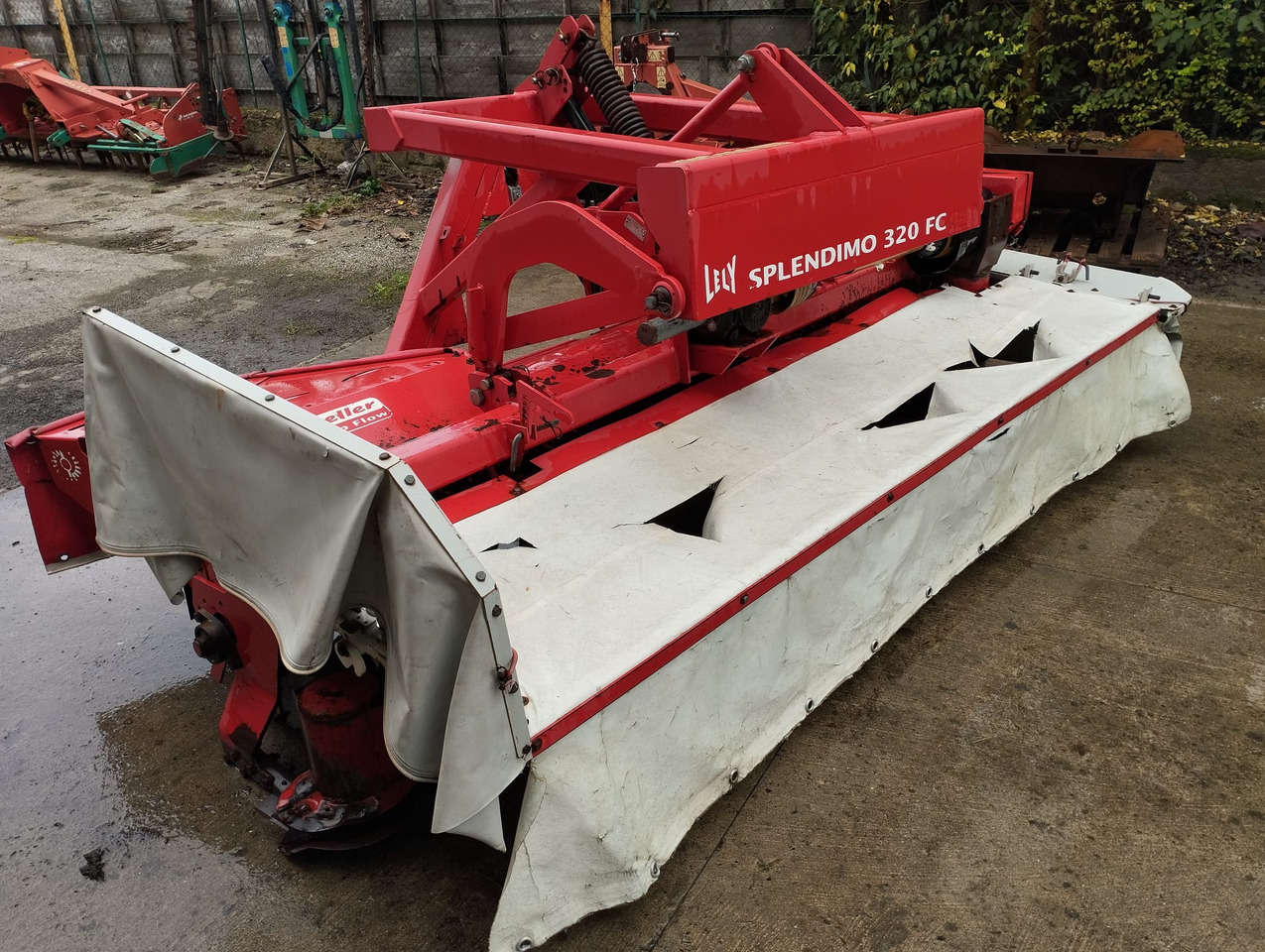 Falciacondizionatrice usata Lely frontale - جزازة: صور 1 Falciacondizionatrice usata Lely frontale - جزازة: صور 1