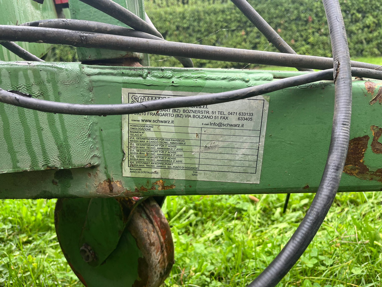 Rimorchio usato Schwarz t6057 - مقطورة منصة الزراعية: صور 4 Rimorchio usato Schwarz t6057 - مقطورة منصة الزراعية: صور 4