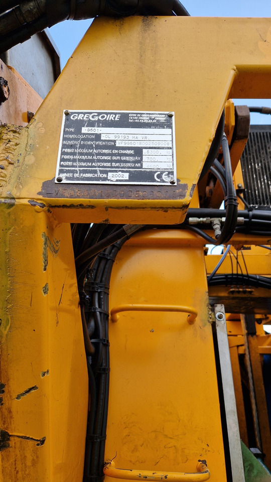 Vendemmiatrice usata Grégoire G60I - آلات الحصاد للعنب: صور 5 Vendemmiatrice usata Grégoire G60I - آلات الحصاد للعنب: صور 5
