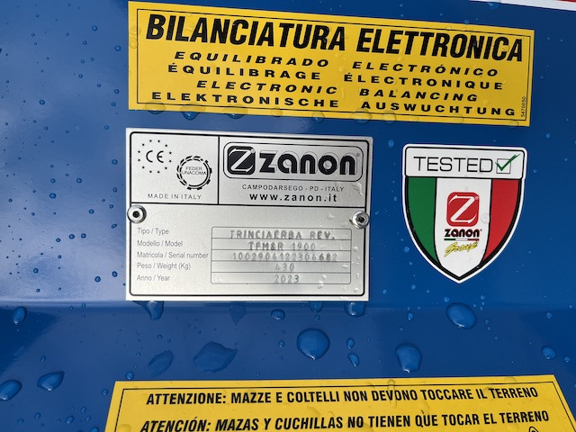 Zanon TFM2R 1900 - التقطيع جزازة: صور 3 Zanon TFM2R 1900 - التقطيع جزازة: صور 3