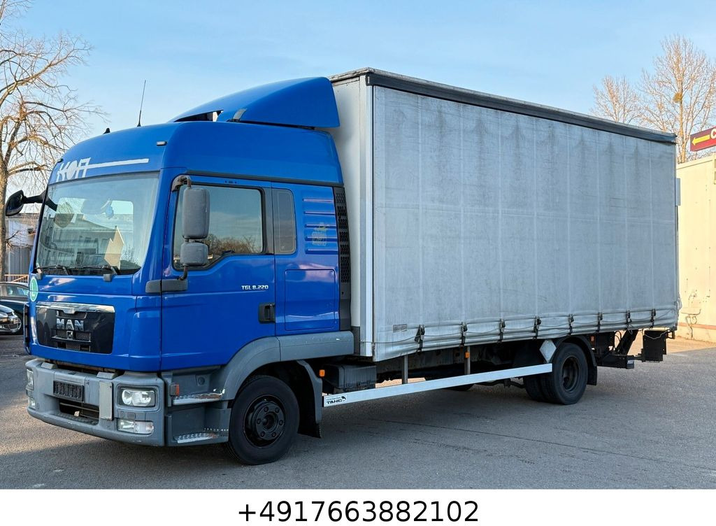 MAN TGL 8.220 Motor Neu/LBW/AHK/Schlafkab./6m - الشاحنات الصغيرة ستائر: صور 1 MAN TGL 8.220 Motor Neu/LBW/AHK/Schlafkab./6m - الشاحنات الصغيرة ستائر: صور 1