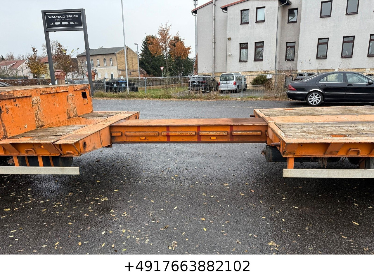 Möslein ST3/Teleskop 3.5m/Lenkachse/Rampen - عربة مسطحة منخفضة نصف مقطورة: صور 4 Möslein ST3/Teleskop 3.5m/Lenkachse/Rampen - عربة مسطحة منخفضة نصف مقطورة: صور 4