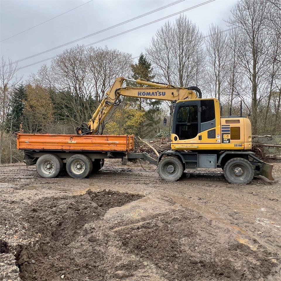 Komatsu PW148-10 - حفارة على عجلات: صور 5 Komatsu PW148-10 - حفارة على عجلات: صور 5