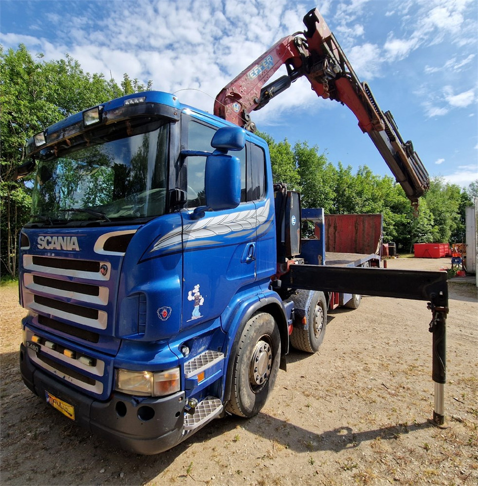 Scania R480 - شاحنة نقل سيارات شاحنة, شاحنة كرين: صور 4 Scania R480 - شاحنة نقل سيارات شاحنة, شاحنة كرين: صور 4