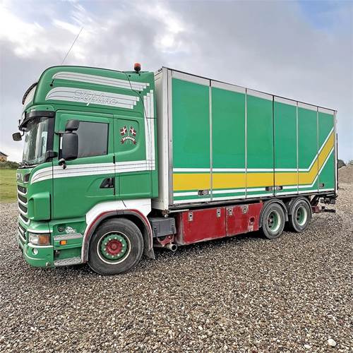 Scania R500 - بصندوق مغلق شاحنة: صور 1 Scania R500 - بصندوق مغلق شاحنة: صور 1