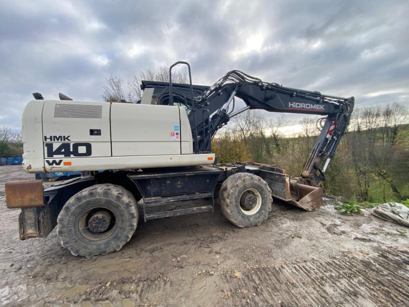 Hidromek HMK 140W-3B - حفارة على عجلات: صور 2 Hidromek HMK 140W-3B - حفارة على عجلات: صور 2
