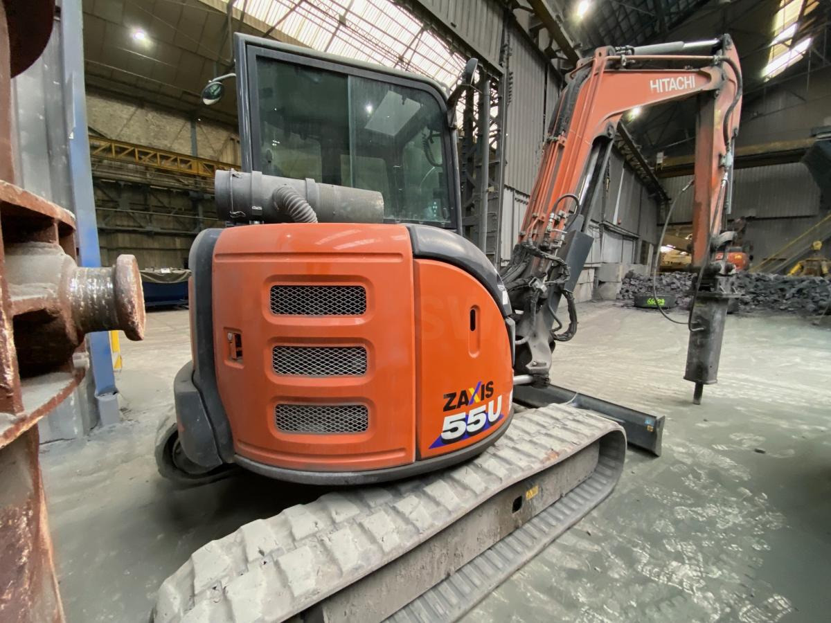 Hitachi ZAXIS 55U-6 CLR - حفارة مصغرة: صور 2 Hitachi ZAXIS 55U-6 CLR - حفارة مصغرة: صور 2