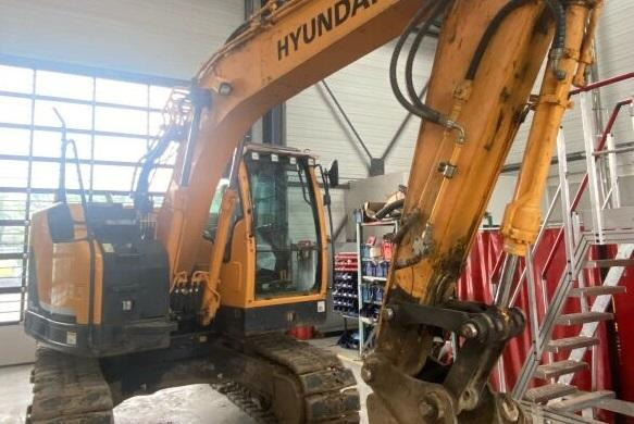Hyundai ROBEX 125 LCR-9A - حفارات زحافة: صور 1 Hyundai ROBEX 125 LCR-9A - حفارات زحافة: صور 1