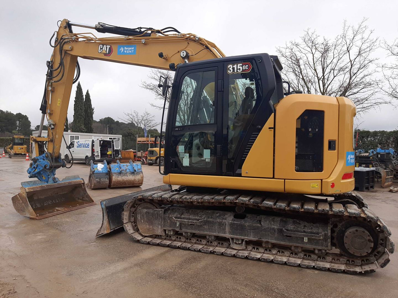 CAT 315 GC - حفارات زحافة: صور 2 CAT 315 GC - حفارات زحافة: صور 2