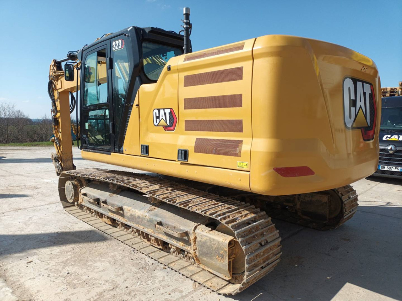 CAT 323 - حفارات زحافة: صور 4 CAT 323 - حفارات زحافة: صور 4