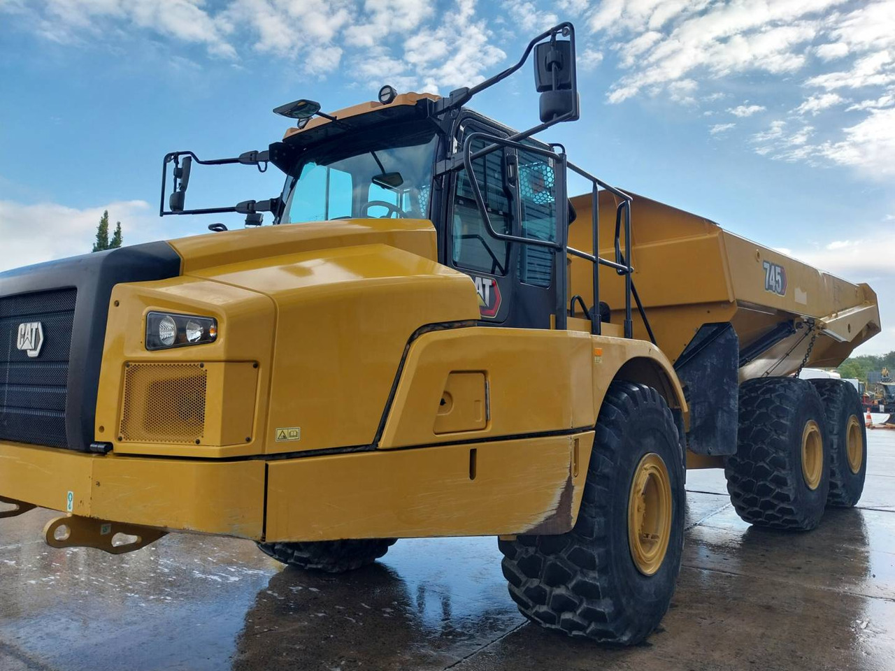 CAT 745 - شاحنة مفصلية: صور 1 CAT 745 - شاحنة مفصلية: صور 1