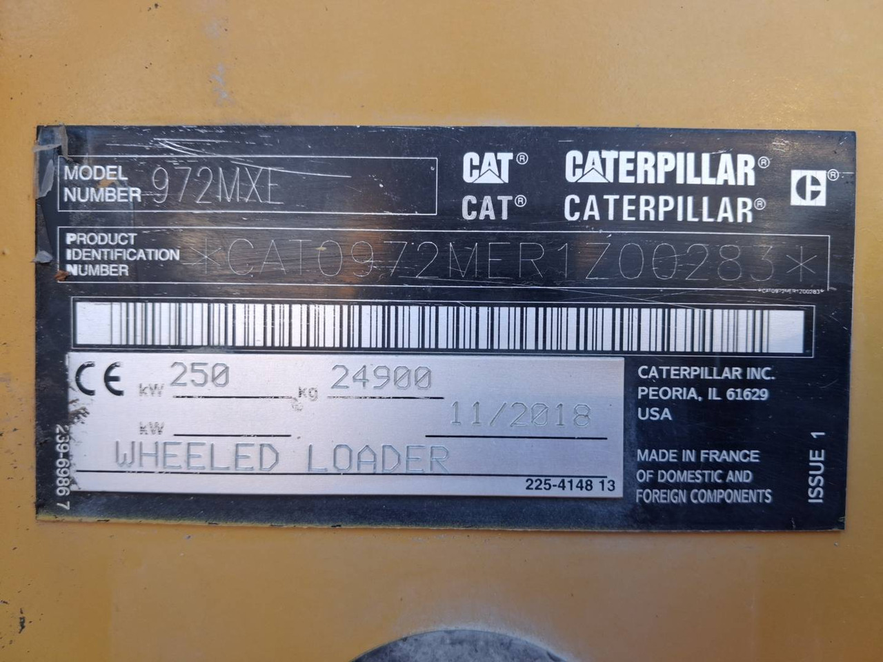 CAT 972M XE - اللودر بعجل: صور 5 CAT 972M XE - اللودر بعجل: صور 5