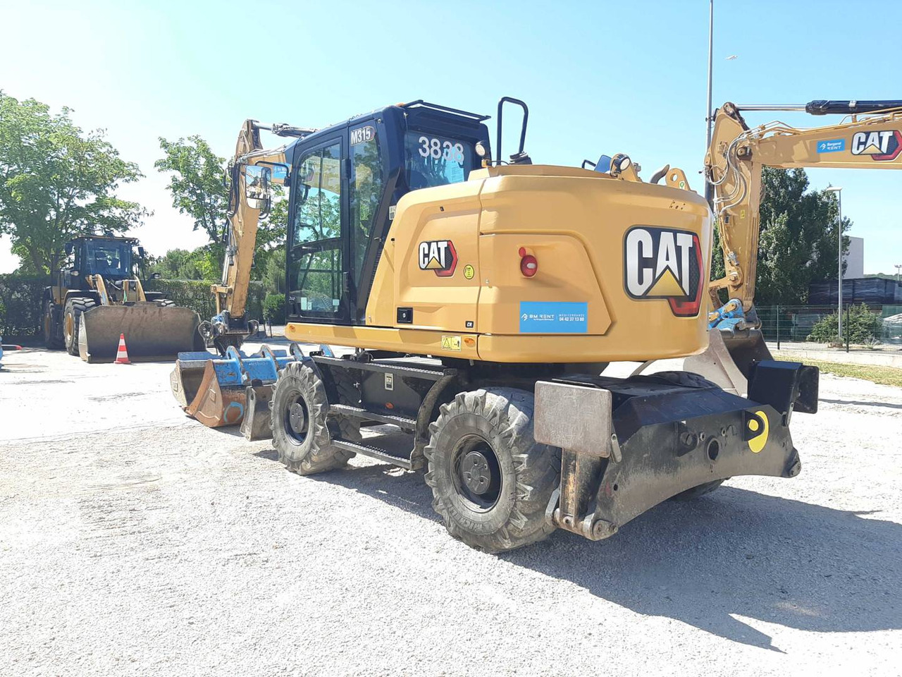 CAT M315 - حفارة على عجلات: صور 3 CAT M315 - حفارة على عجلات: صور 3
