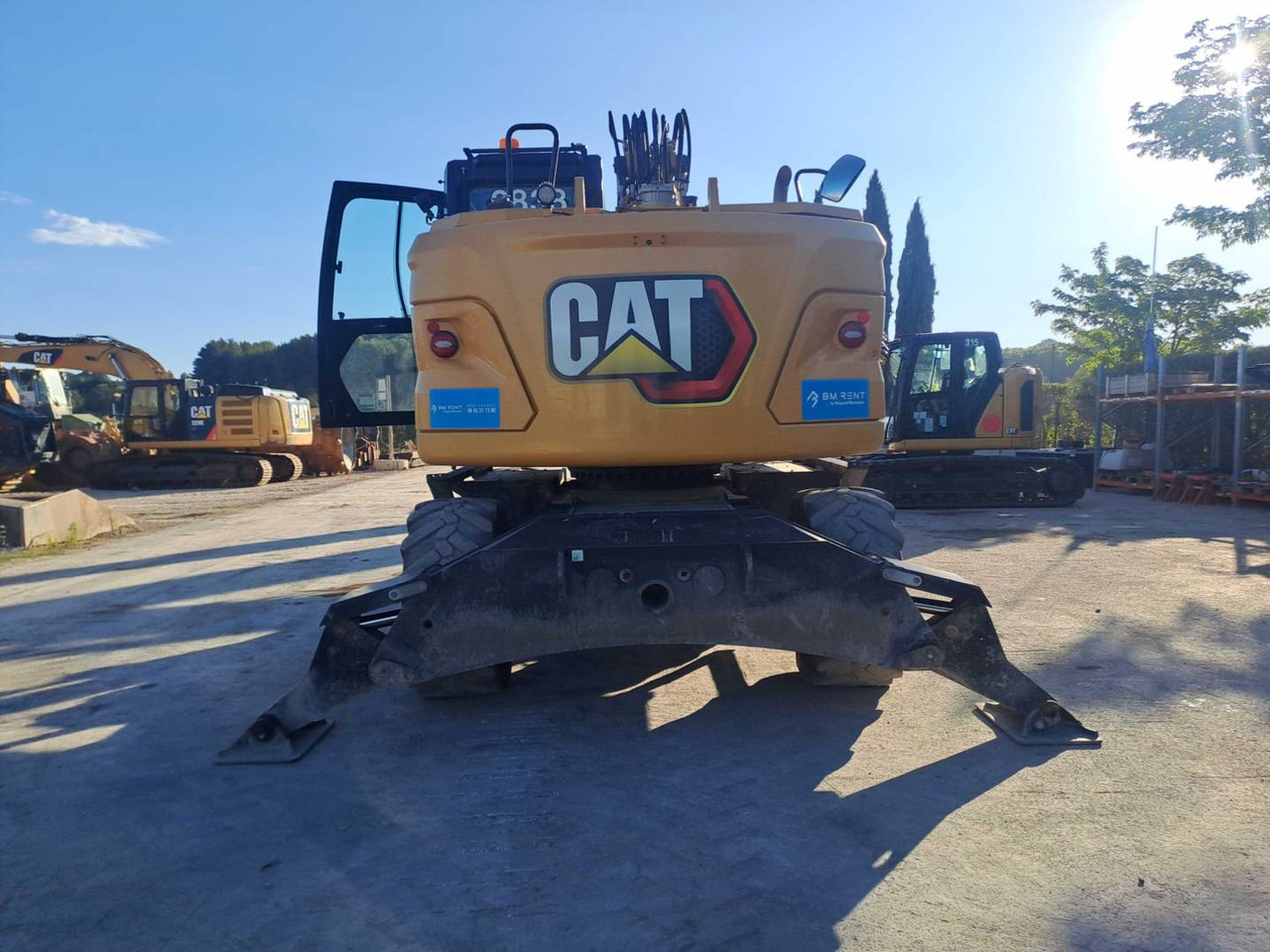 CAT M315 - حفارة على عجلات: صور 4 CAT M315 - حفارة على عجلات: صور 4