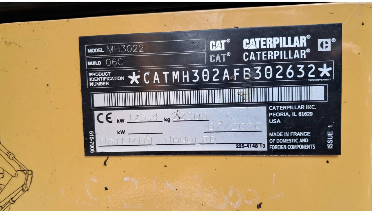 حفارة على عجلات CAT MH3022-1: صور 6