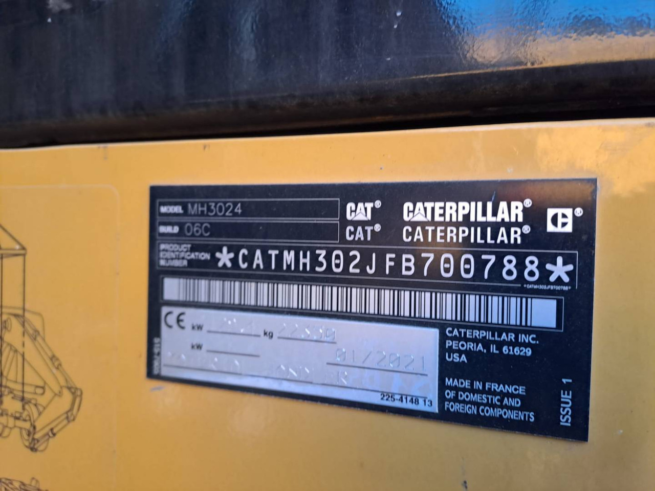 حفارة على عجلات CAT MH3024-1: صور 9
