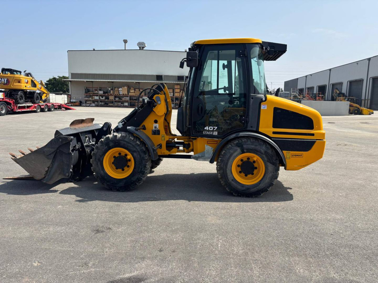 JCB 407 - اللودر بعجل: صور 4 JCB 407 - اللودر بعجل: صور 4