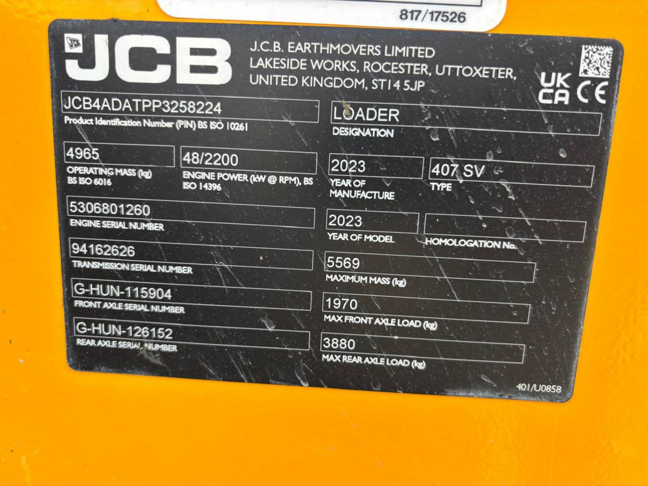 JCB 407 - اللودر بعجل: صور 5 JCB 407 - اللودر بعجل: صور 5