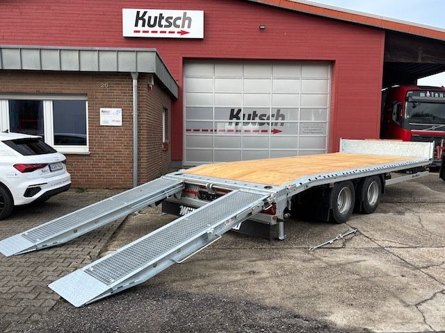 Müller-Mitteltal ETÜTAR 14,4 Plateau, LED Runduml. Containerver - عربة مسطحة منخفضة مقطورة: صور 2 Müller-Mitteltal ETÜTAR 14,4 Plateau, LED Runduml. Containerver - عربة مسطحة منخفضة مقطورة: صور 2