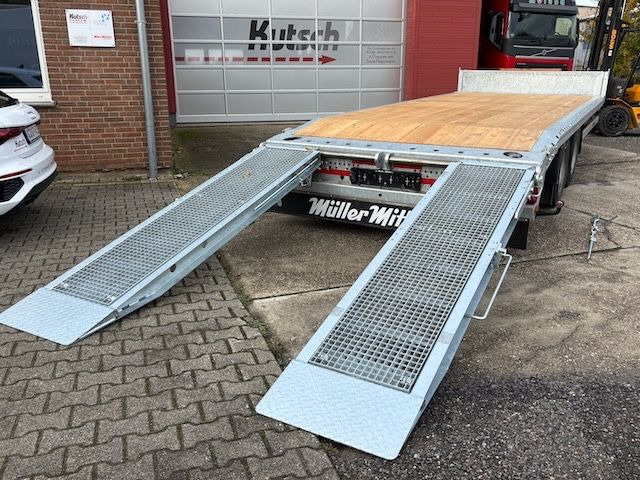 Müller-Mitteltal ETÜTAR 14,4 Plateau, LED Runduml. Containerver - عربة مسطحة منخفضة مقطورة: صور 3 Müller-Mitteltal ETÜTAR 14,4 Plateau, LED Runduml. Containerver - عربة مسطحة منخفضة مقطورة: صور 3