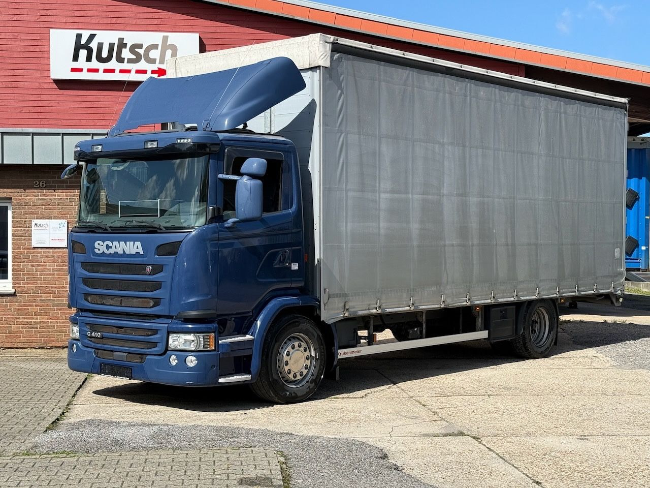 Scania G410 /4x2/Pritsche-Plane mit durchladbarem Anh. - شاحنة ستارة: صور 4 Scania G410 /4x2/Pritsche-Plane mit durchladbarem Anh. - شاحنة ستارة: صور 4