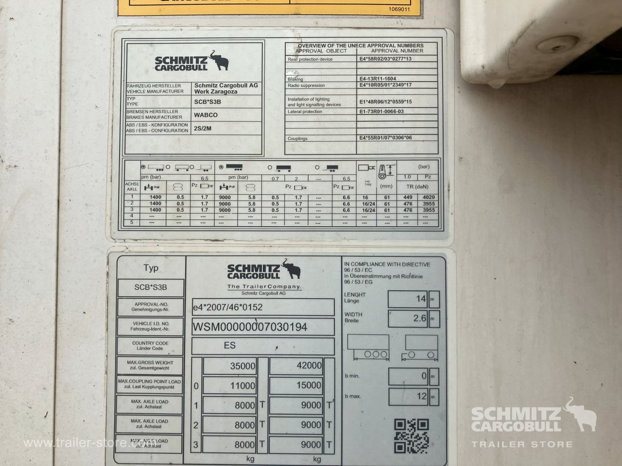 SCHMITZ Semiremolque Frigo Standard - متساوي نصف مقطورة: صور 3 SCHMITZ Semiremolque Frigo Standard - متساوي نصف مقطورة: صور 3