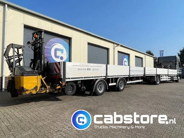 DAF CF 85 .360 4x2 Euro 5 - Open laadbak + WebTrailer open laadbak - Year 2012 - Good condition - شاحنات مسطحة: صور 3 DAF CF 85 .360 4x2 Euro 5 - Open laadbak + WebTrailer open laadbak - Year 2012 - Good condition - شاحنات مسطحة: صور 3