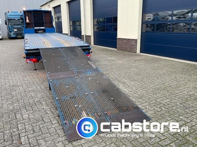 شاحنات مسطحة MAN TGS 35.360 8x2 Machinetransporter - Oprijwagen - Bouwjaar 2014 - Hydraulische rampen - 8x2-4 - Bickel-Tec - Good condition: صور 9