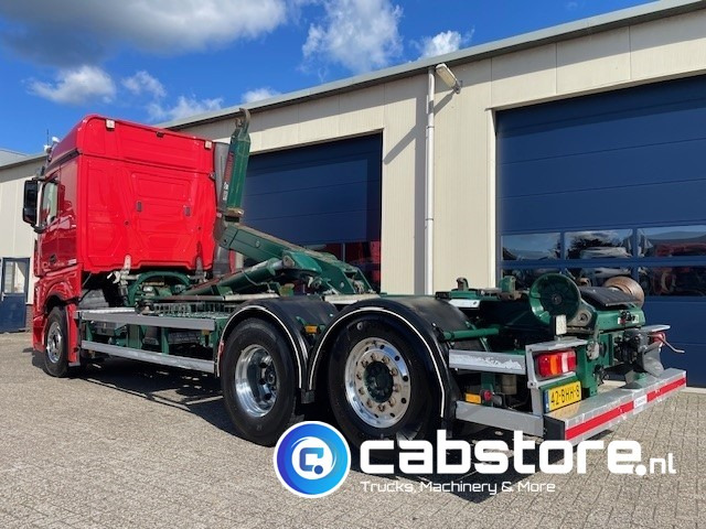 Mercedes-Benz ACTROS 2542 6x2 Euro 6 - HIAB-Multilift 26 Ton's Haakarmsysteem - Containerlift -Bouwjaar 2016 - Km 544.497 - شاحنة ذات الخطاف: صور 4 Mercedes-Benz ACTROS 2542 6x2 Euro 6 - HIAB-Multilift 26 Ton's Haakarmsysteem - Containerlift -Bouwjaar 2016 - Km 544.497 - شاحنة ذات الخطاف: صور 4