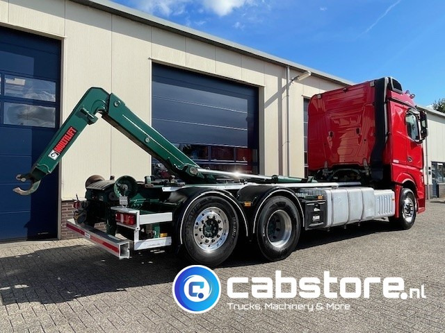 Mercedes-Benz ACTROS 2542 6x2 Euro 6 - HIAB-Multilift 26 Ton's Haakarmsysteem - Containerlift -Bouwjaar 2016 - Km 544.497 - شاحنة ذات الخطاف: صور 5 Mercedes-Benz ACTROS 2542 6x2 Euro 6 - HIAB-Multilift 26 Ton's Haakarmsysteem - Containerlift -Bouwjaar 2016 - Km 544.497 - شاحنة ذات الخطاف: صور 5