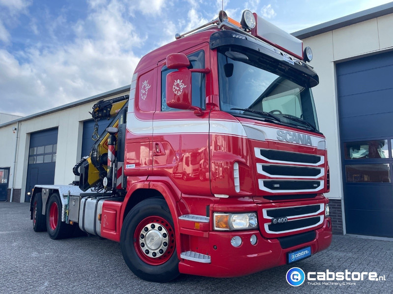Scania G 400 A 6X2*4 HNA Euro 5 - Handgeschakeld - FASSI F455XP + JIP Autolaadkraan - Bouwjaar 2010 - Km 748.730 - Very good condition !! - شاحنة جرار: صور 5 Scania G 400 A 6X2*4 HNA Euro 5 - Handgeschakeld - FASSI F455XP + JIP Autolaadkraan - Bouwjaar 2010 - Km 748.730 - Very good condition !! - شاحنة جرار: صور 5