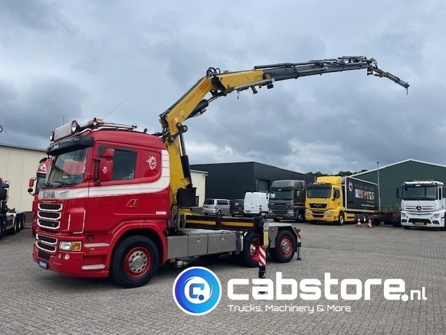 Scania G 400 A 6X2*4 HNA Euro 5 - Handgeschakeld - FASSI F455XP + JIP Autolaadkraan - Bouwjaar 2010 - Km 748.730 - Very good condition !! - شاحنة جرار: صور 3 Scania G 400 A 6X2*4 HNA Euro 5 - Handgeschakeld - FASSI F455XP + JIP Autolaadkraan - Bouwjaar 2010 - Km 748.730 - Very good condition !! - شاحنة جرار: صور 3