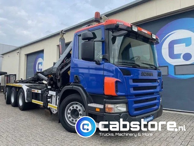 Scania P380 LB 8x4*4 HNA Euro 5 - HIAB 211 E-3 Hipro Crane with remote control + Multilift XR26S61 Hooklift - Year 2009 - Km 336.501 !! - Good condition - شاحنة ذات الخطاف, شاحنة كرين: صور 3 Scania P380 LB 8x4*4 HNA Euro 5 - HIAB 211 E-3 Hipro Crane with remote control + Multilift XR26S61 Hooklift - Year 2009 - Km 336.501 !! - Good condition - شاحنة ذات الخطاف, شاحنة كرين: صور 3
