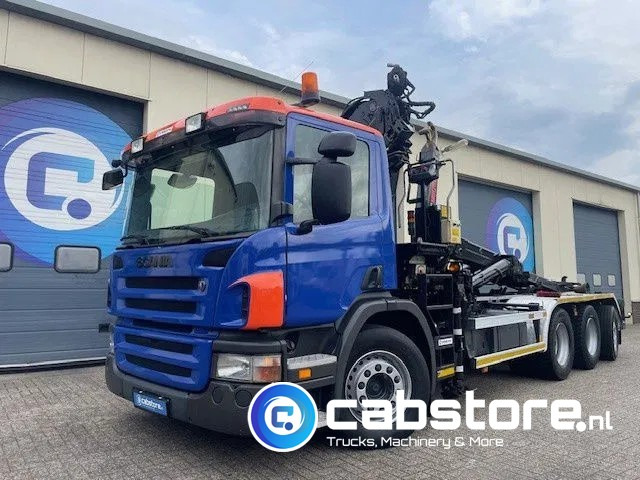 Scania P380 LB 8x4*4 HNA Euro 5 - HIAB 211 E-3 Hipro Crane with remote control + Multilift XR26S61 Hooklift - Year 2009 - Km 336.501 !! - Good condition - شاحنة ذات الخطاف, شاحنة كرين: صور 4 Scania P380 LB 8x4*4 HNA Euro 5 - HIAB 211 E-3 Hipro Crane with remote control + Multilift XR26S61 Hooklift - Year 2009 - Km 336.501 !! - Good condition - شاحنة ذات الخطاف, شاحنة كرين: صور 4