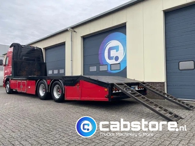 Volvo FH 12.460 6x2R Euro 3 - Oprijwagen - Machinetransporter - Year 2002 - APK tot 11-2025 - MANUAL - NL Truck - شاحنة نقل سيارات شاحنة: صور 3 Volvo FH 12.460 6x2R Euro 3 - Oprijwagen - Machinetransporter - Year 2002 - APK tot 11-2025 - MANUAL - NL Truck - شاحنة نقل سيارات شاحنة: صور 3