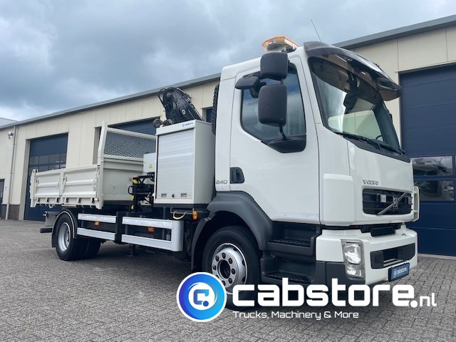 Volvo FL 240 4x2 Euro 5 - Kipper - MKG HLK 45 a2 Autolaadkraan - Bouwjaar 2012 - APK 18-10-2025 - ORIGINAL Km 35.640 !!!! - Good condition !! - قلابات, شاحنة كرين: صور 4 Volvo FL 240 4x2 Euro 5 - Kipper - MKG HLK 45 a2 Autolaadkraan - Bouwjaar 2012 - APK 18-10-2025 - ORIGINAL Km 35.640 !!!! - Good condition !! - قلابات, شاحنة كرين: صور 4