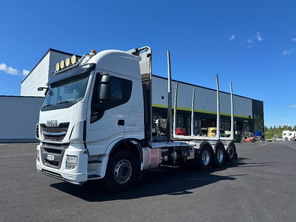 Iveco Stralis AS350S57 8x4*4 - شاحنة قطع الأشجار: صور 1 Iveco Stralis AS350S57 8x4*4 - شاحنة قطع الأشجار: صور 1