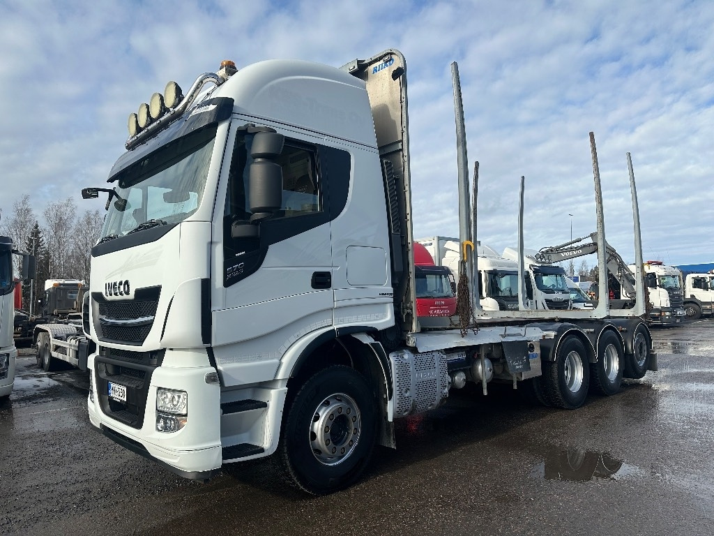 Iveco Stralis AS350S57 8x4*4 - شاحنة قطع الأشجار: صور 1 Iveco Stralis AS350S57 8x4*4 - شاحنة قطع الأشجار: صور 1