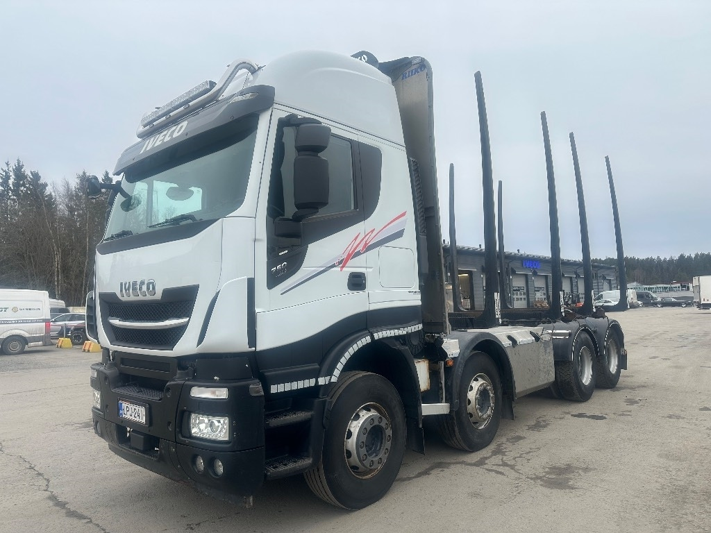 Iveco X-WAY AS340x57 8x4  - شاحنة قطع الأشجار: صور 1 Iveco X-WAY AS340x57 8x4  - شاحنة قطع الأشجار: صور 1