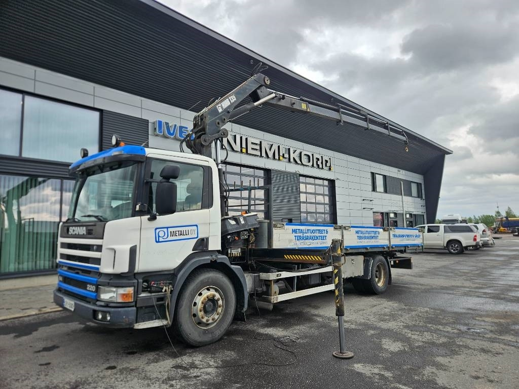 Scania P 94 DB 220 Hiab 135-4 lisähydrauliikalla - شاحنة كرين: صور 1 Scania P 94 DB 220 Hiab 135-4 lisähydrauliikalla - شاحنة كرين: صور 1