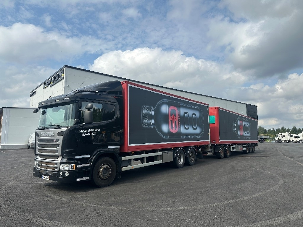 Scania R 450  - بصندوق مغلق شاحنة: صور 1 Scania R 450  - بصندوق مغلق شاحنة: صور 1
