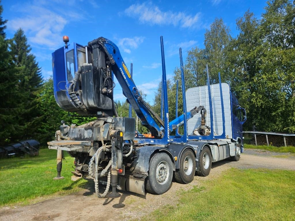 Volvo FH 16 750 8x4 76tn yhdistelmä - شاحنة قطع الأشجار: صور 2 Volvo FH 16 750 8x4 76tn yhdistelmä - شاحنة قطع الأشجار: صور 2