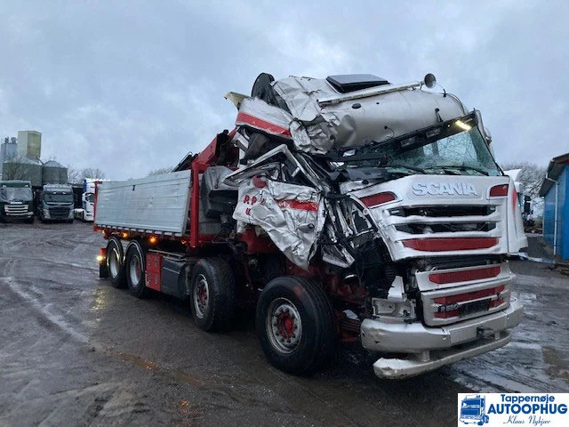 Scania R580 8X4 HIAB 244 EP-5 HIPRO ONLY PARTS - شاحنات مسطحة, شاحنة كرين: صور 1 Scania R580 8X4 HIAB 244 EP-5 HIPRO ONLY PARTS - شاحنات مسطحة, شاحنة كرين: صور 1