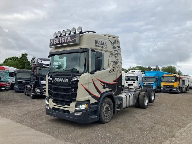 Scania R650 6X2 Retarder - الشاسيه شاحنة: صور 1 Scania R650 6X2 Retarder - الشاسيه شاحنة: صور 1