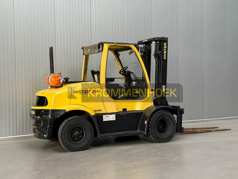Hyster H 7.0 FT - رافعة شوكية تعمل بالغاز: صور 4 Hyster H 7.0 FT - رافعة شوكية تعمل بالغاز: صور 4
