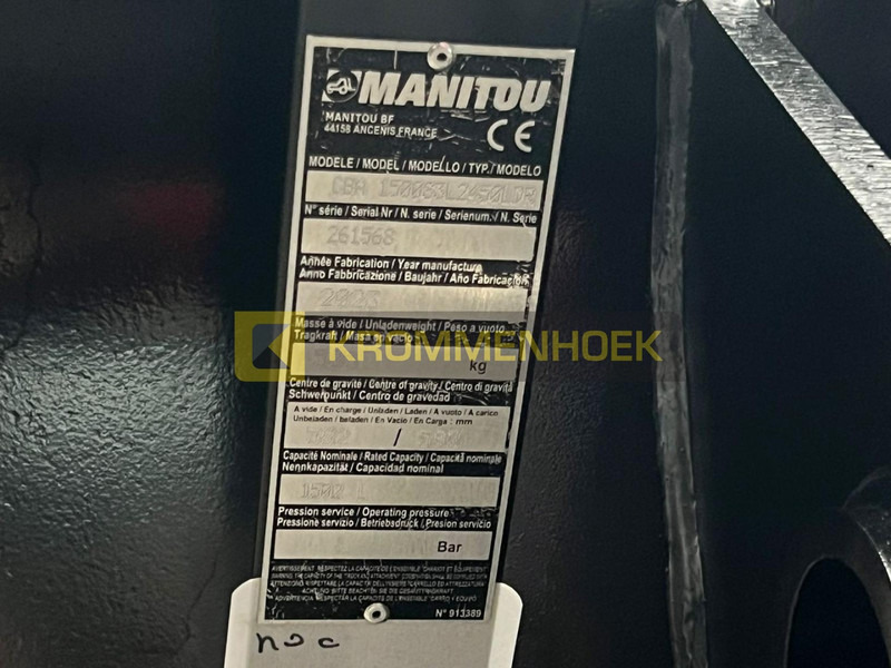 بكت جديد Manitou CBA 1500 Volume bak: صور 7