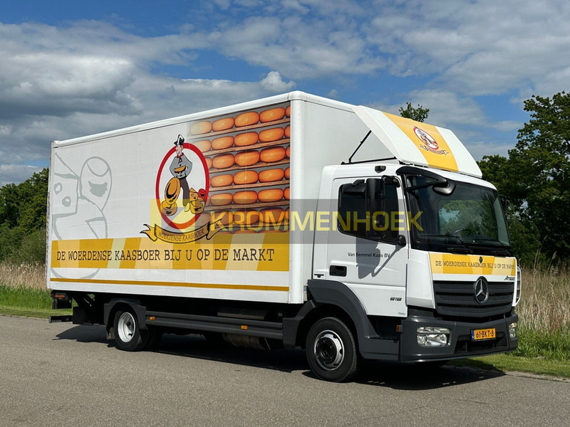 Mercedes-Benz 818 Atego - بصندوق مغلق شاحنة: صور 1 Mercedes-Benz 818 Atego - بصندوق مغلق شاحنة: صور 1