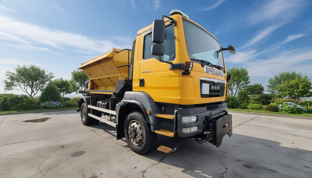 MAN tGM 18.250 - جرافة ثلج: صور 1 MAN tGM 18.250 - جرافة ثلج: صور 1