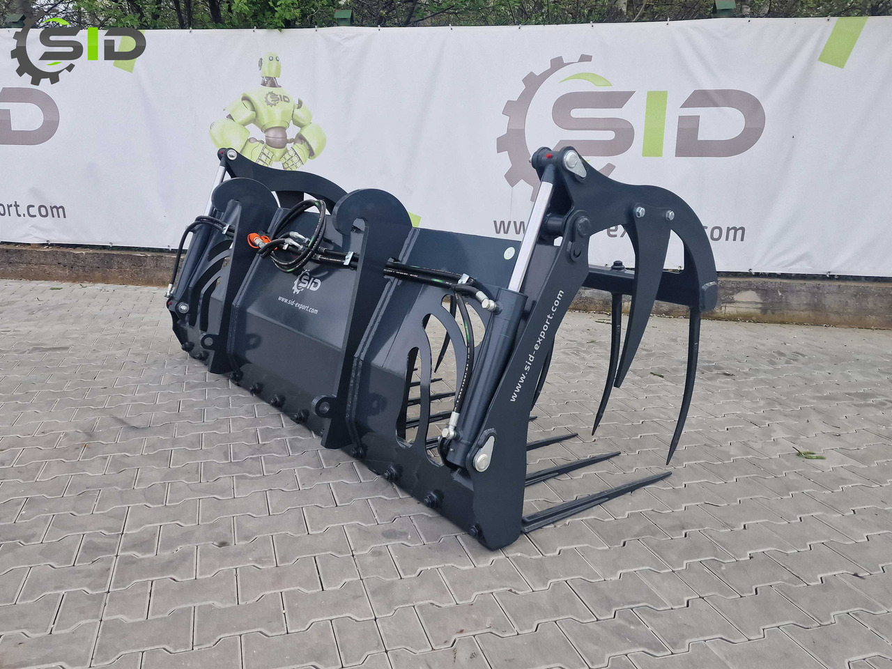 SID Krokodilgebiss Krokodilzange XL / Crocodile manure fork with grapple XL 1,8 m - شوكات - الآلات والماكينات الزراعية: صور 3 SID Krokodilgebiss Krokodilzange XL / Crocodile manure fork with grapple XL 1,8 m - شوكات - الآلات والماكينات الزراعية: صور 3