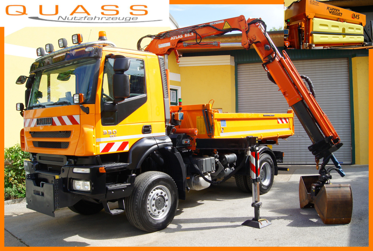 IVECO 190T33 Trakker 4x4/ATLAS 85.2/Euro5/Winterdienst/Streuer - جرافة ثلج: صور 1 IVECO 190T33 Trakker 4x4/ATLAS 85.2/Euro5/Winterdienst/Streuer - جرافة ثلج: صور 1